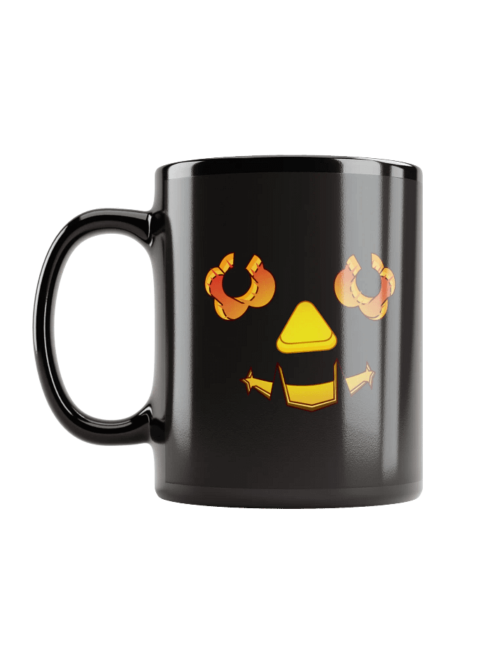 Flame face - Black mug product image (2)