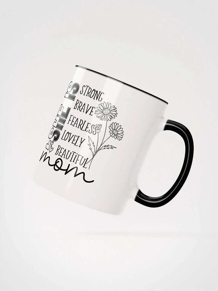 She Is Mom Ceramic Accent Mug product image (24)