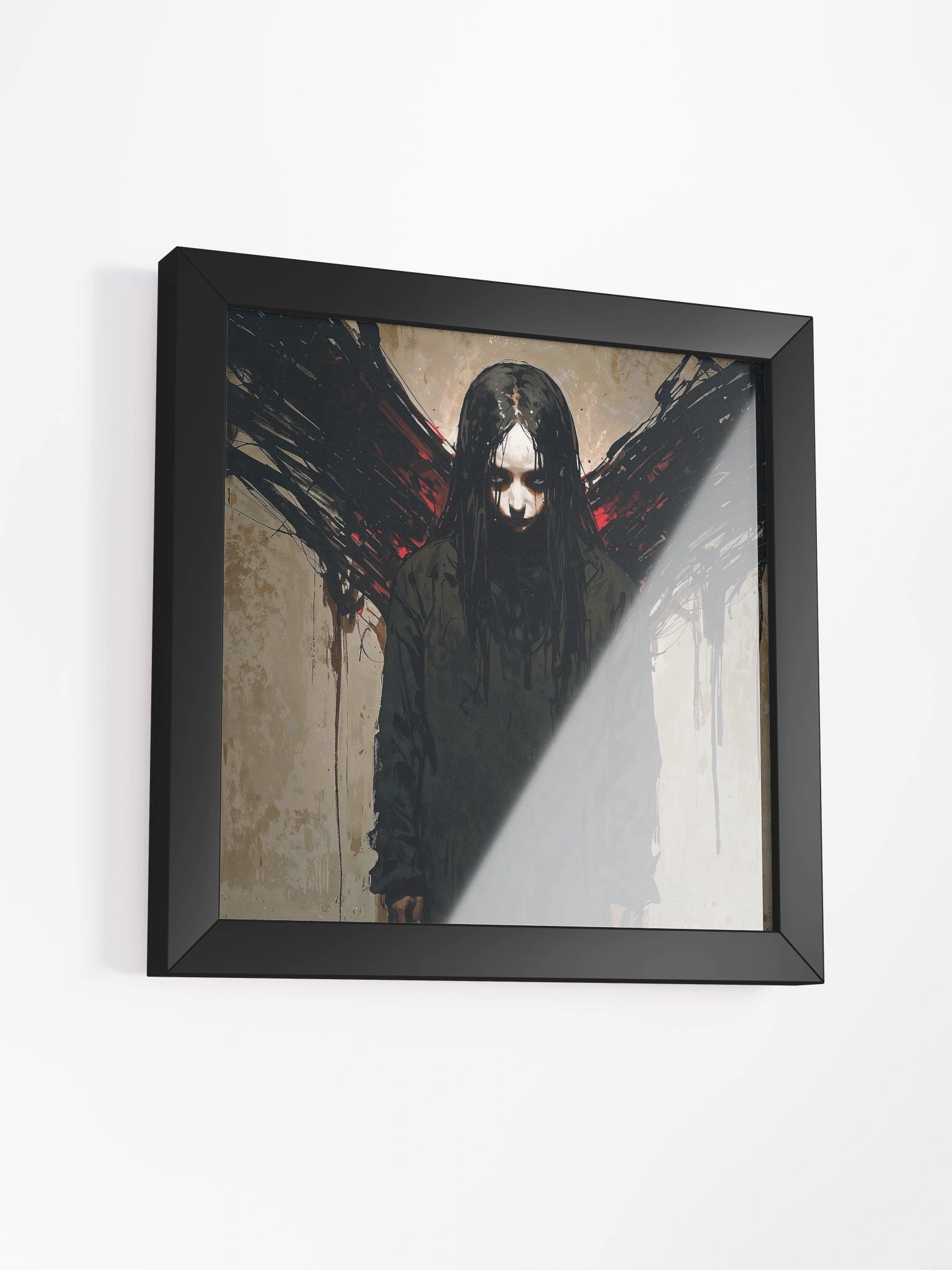 Blackwinged Silence Framed Print product image (23)
