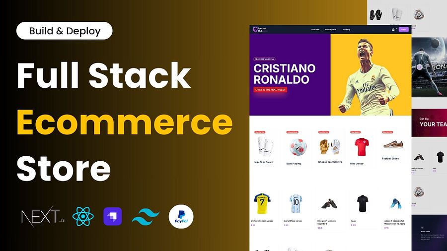 Full Stack E-Commerce Store Website with Next.js 14, React.js, Strapi, Tailwindcss, Shadcn, & PayPal product image (4)
