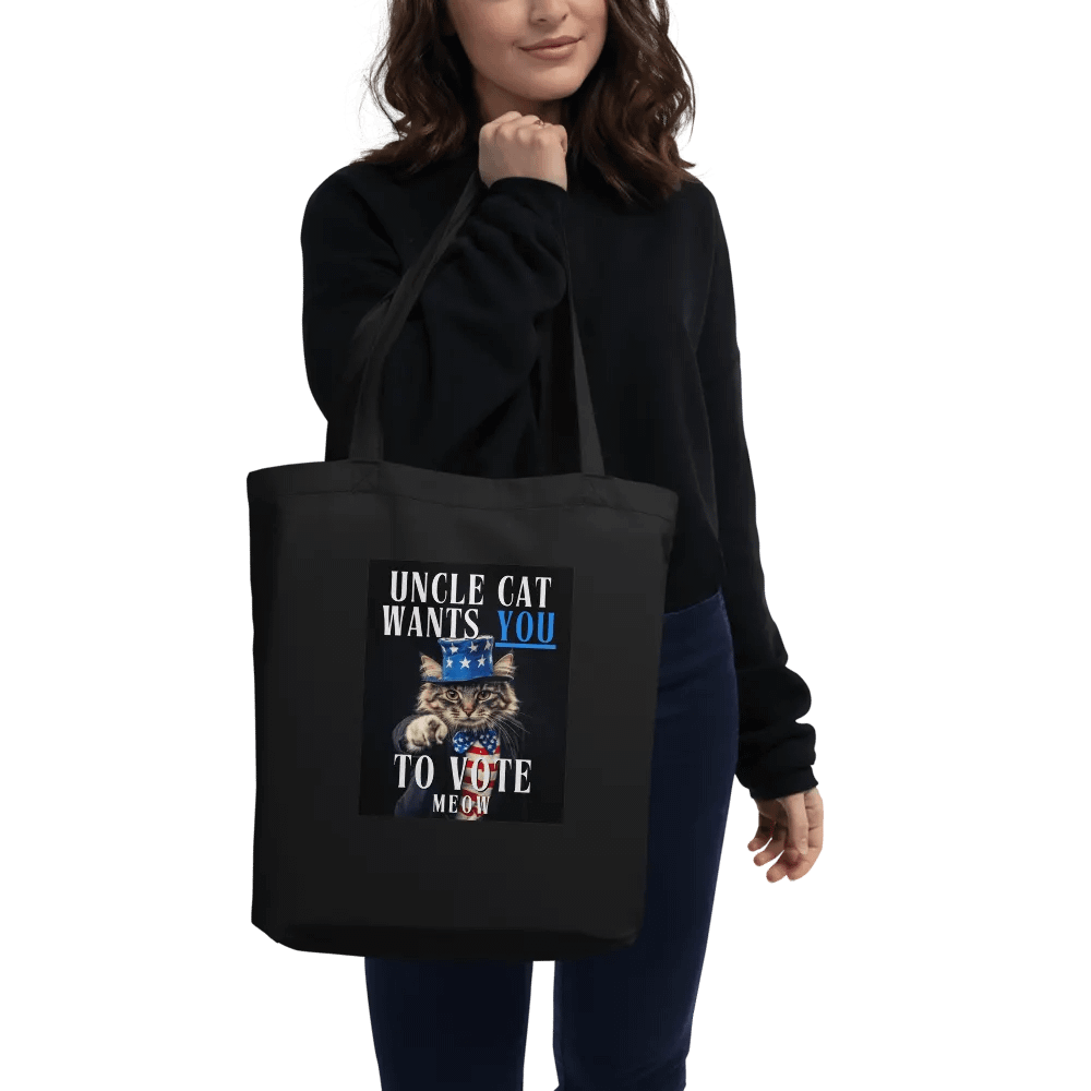 Uncle Cat Wants YOU To VoteTote Bag product image (2)