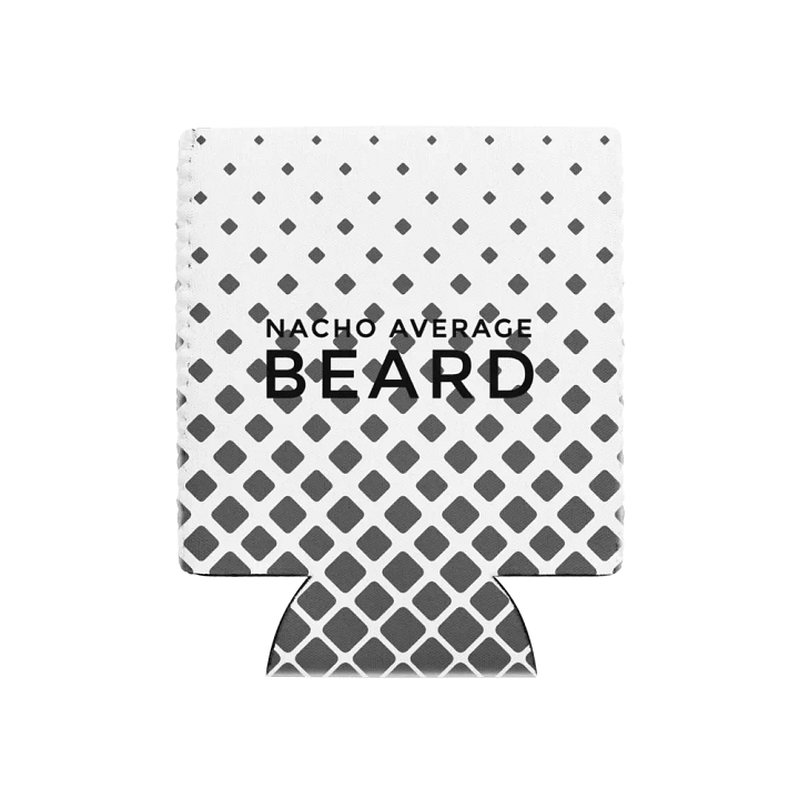 Coozie Can Cooler (Design: Nacho Average Beard) product image (1)