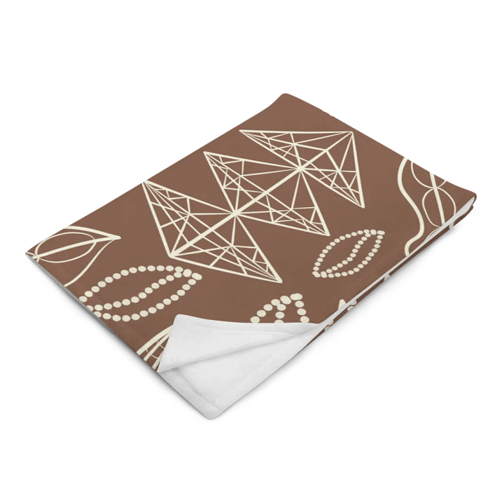 El Yunque Brew Bliss: Abstract Coffee Bean Earthy Pattern product image (14)