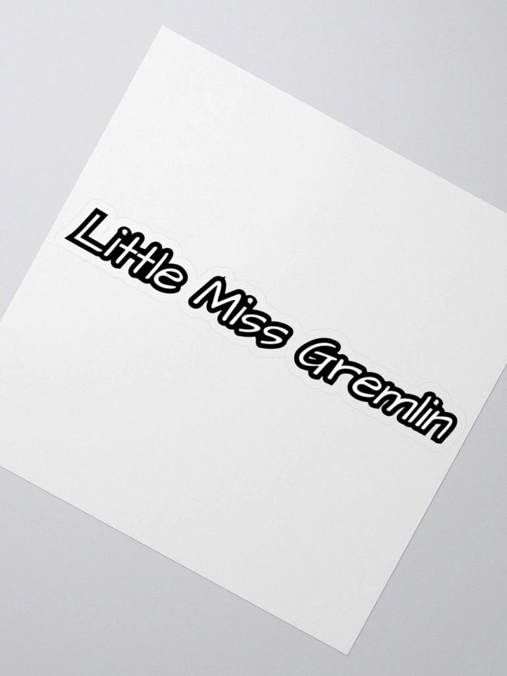 Whimsical Kiss Cut Stickers - Little Miss Gremlin product image (4)