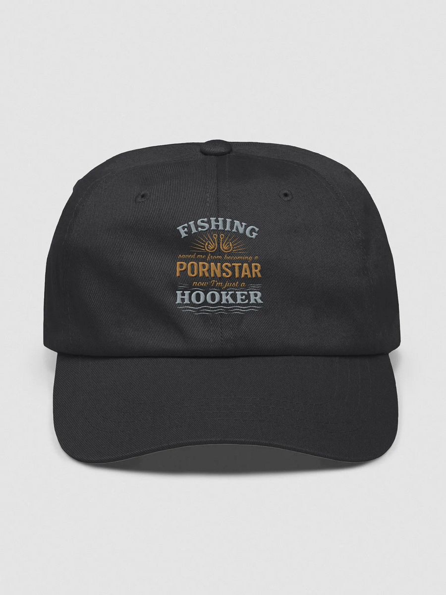 Funny Fishing Dad Hat – Vintage Hooker Humor product image (1)
