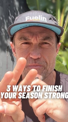 1️⃣ 2️⃣ 3️⃣ Three things YOU can do to finish the season strong. Our Chief Nutrition Officer, Scott Tindal givin' to us, stra...