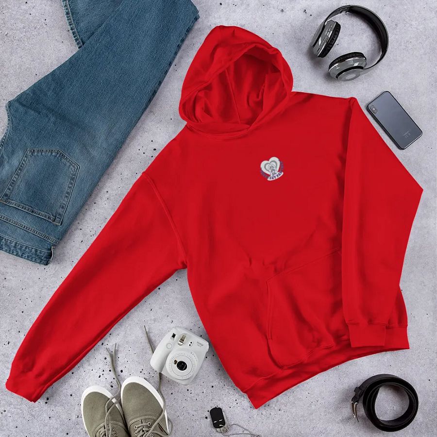 The Purrfect Pawtner!❤️ (Embroidered Hoodie) product image (3)