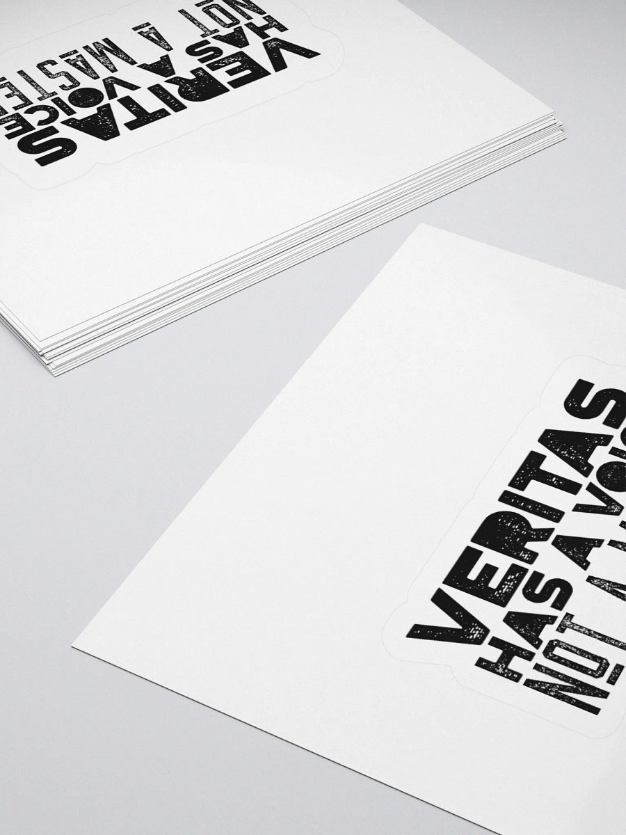 Veritas Voice Kiss Cut Stickers product image (14)