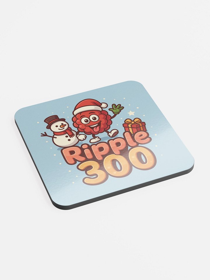 Ripple Christmas coaster 25-02 product image (2)