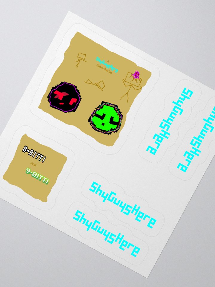 SGH & Bitti Sticker Set product image (3)