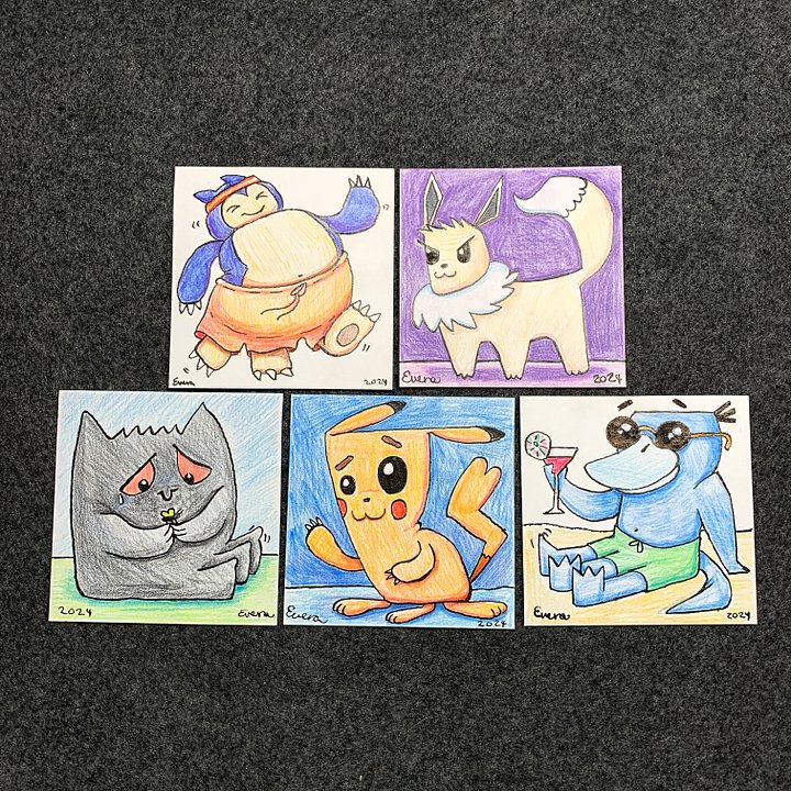 Custom Pokémon Drawing product image (1)