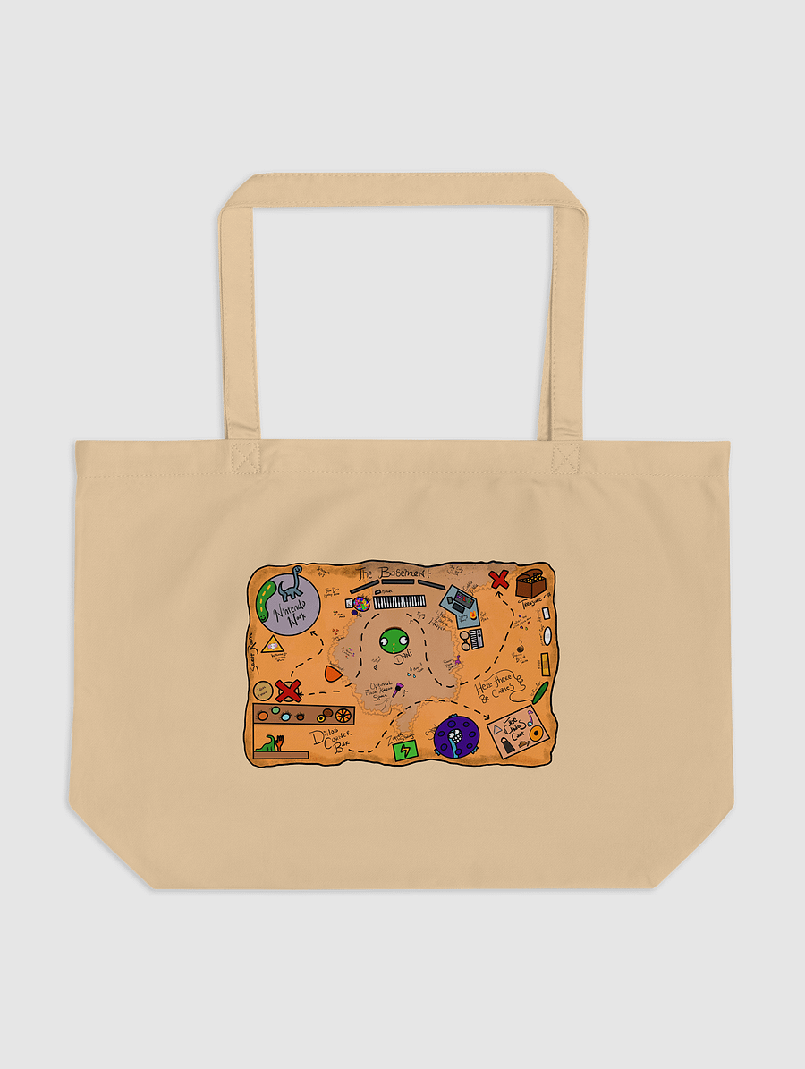 Basement Map Tote Bag product image (1)