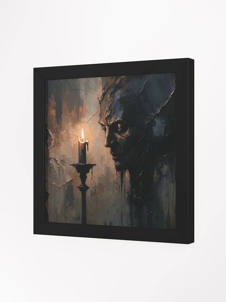 Shadowy lllumination Framed Print product image (2)