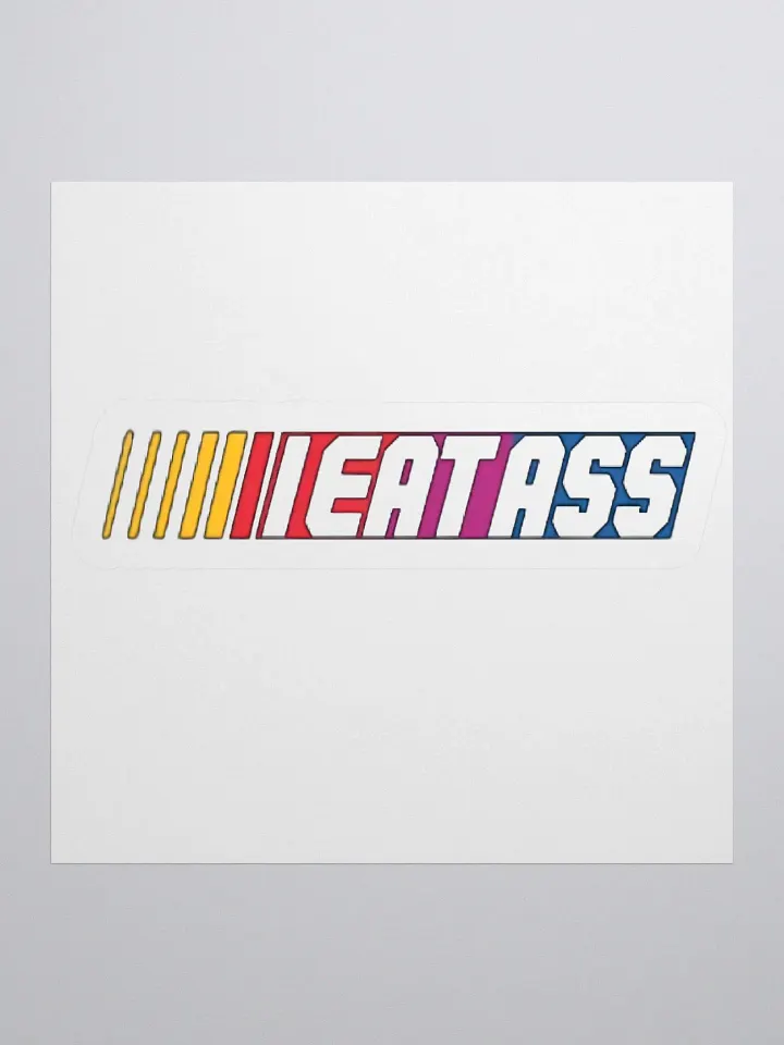 I Eat Ass Sticker product image (1)