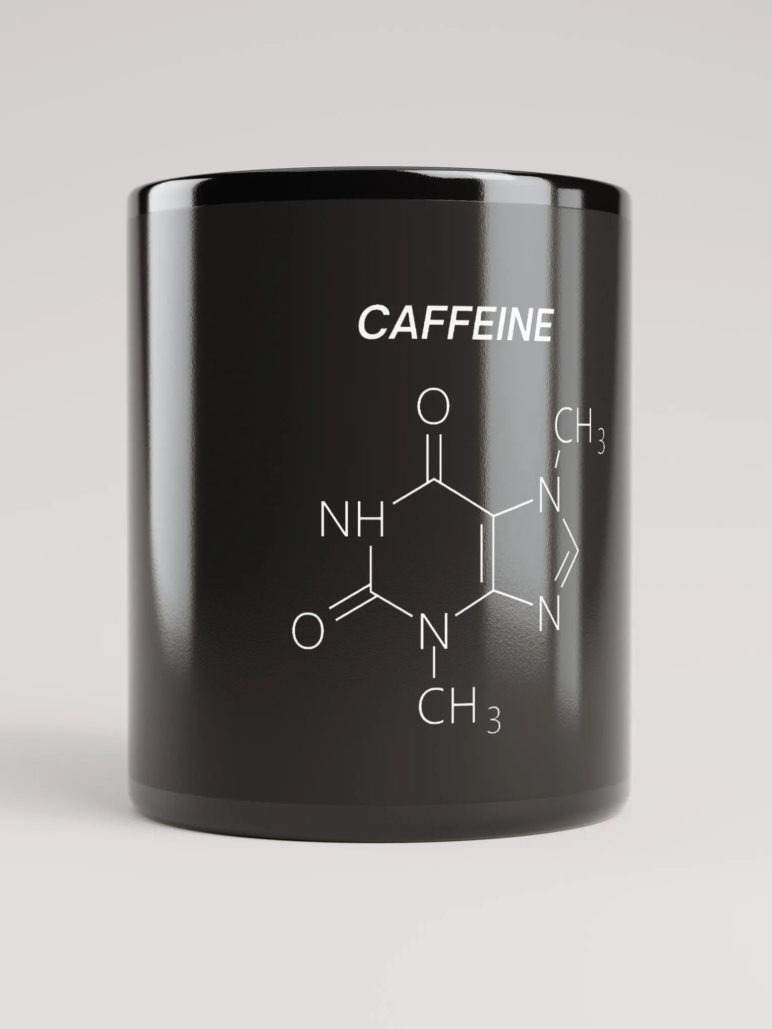 CAFFEINE - Glossy Coffee Mug product image (1)