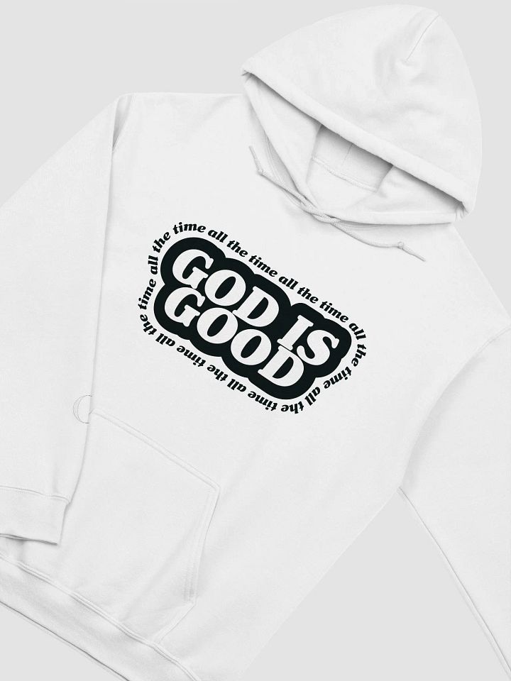 WHITE Good is Good Hoodie product image (2)