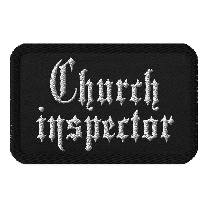Church Inspector Patch product image (1)
