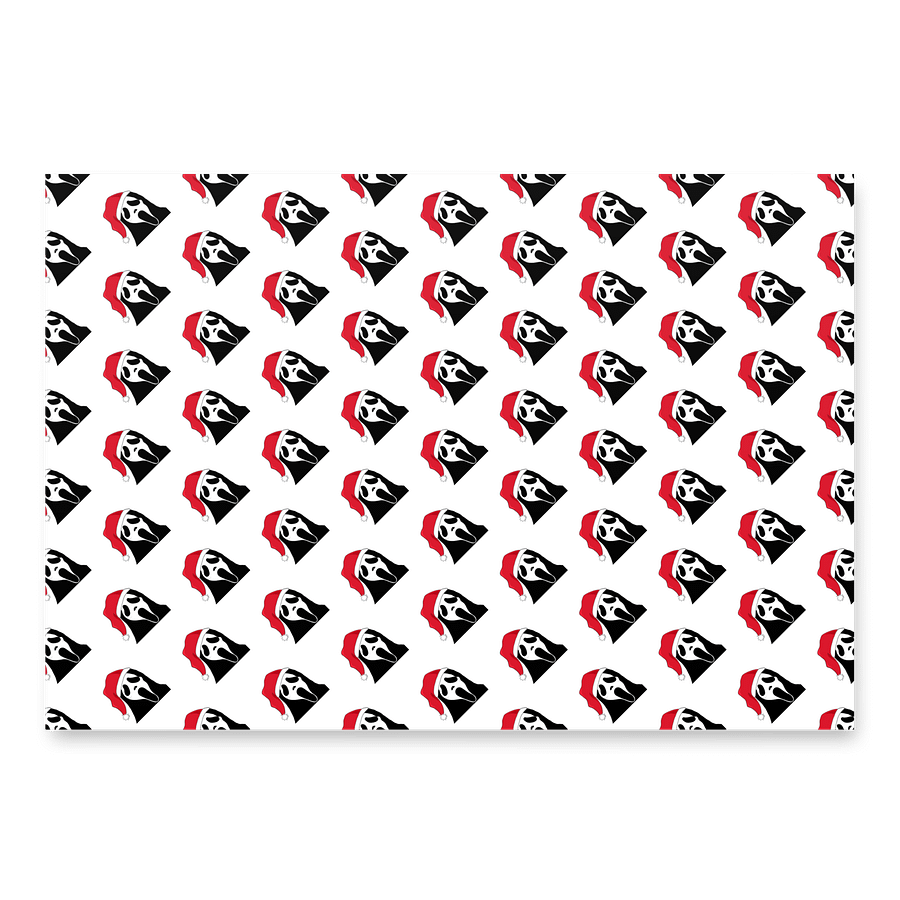 Santa Ghostie - Wrapping Paper Sheets (3) product image (2)