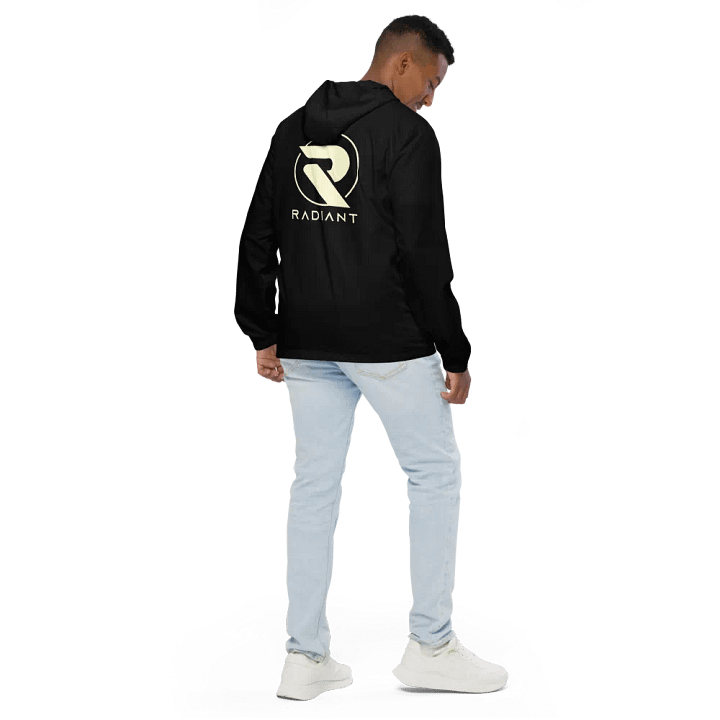 A Radiant Windbreaker Jacket (Black) product image (2)