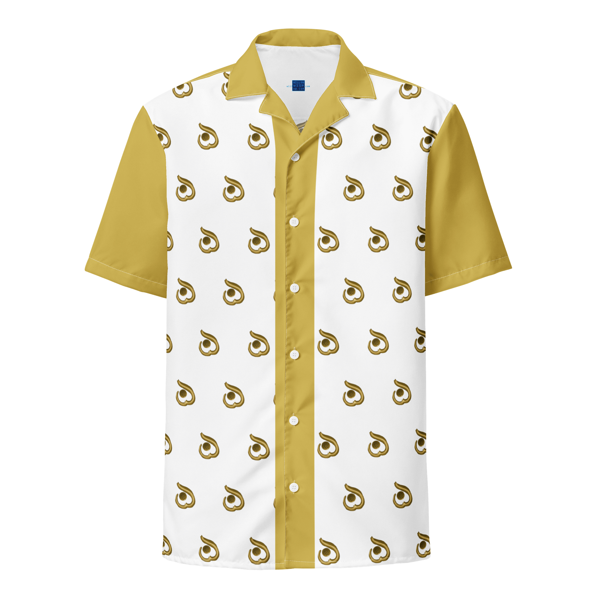 WILLOWISP Base Hawaiian Shirt (white) product image (1)