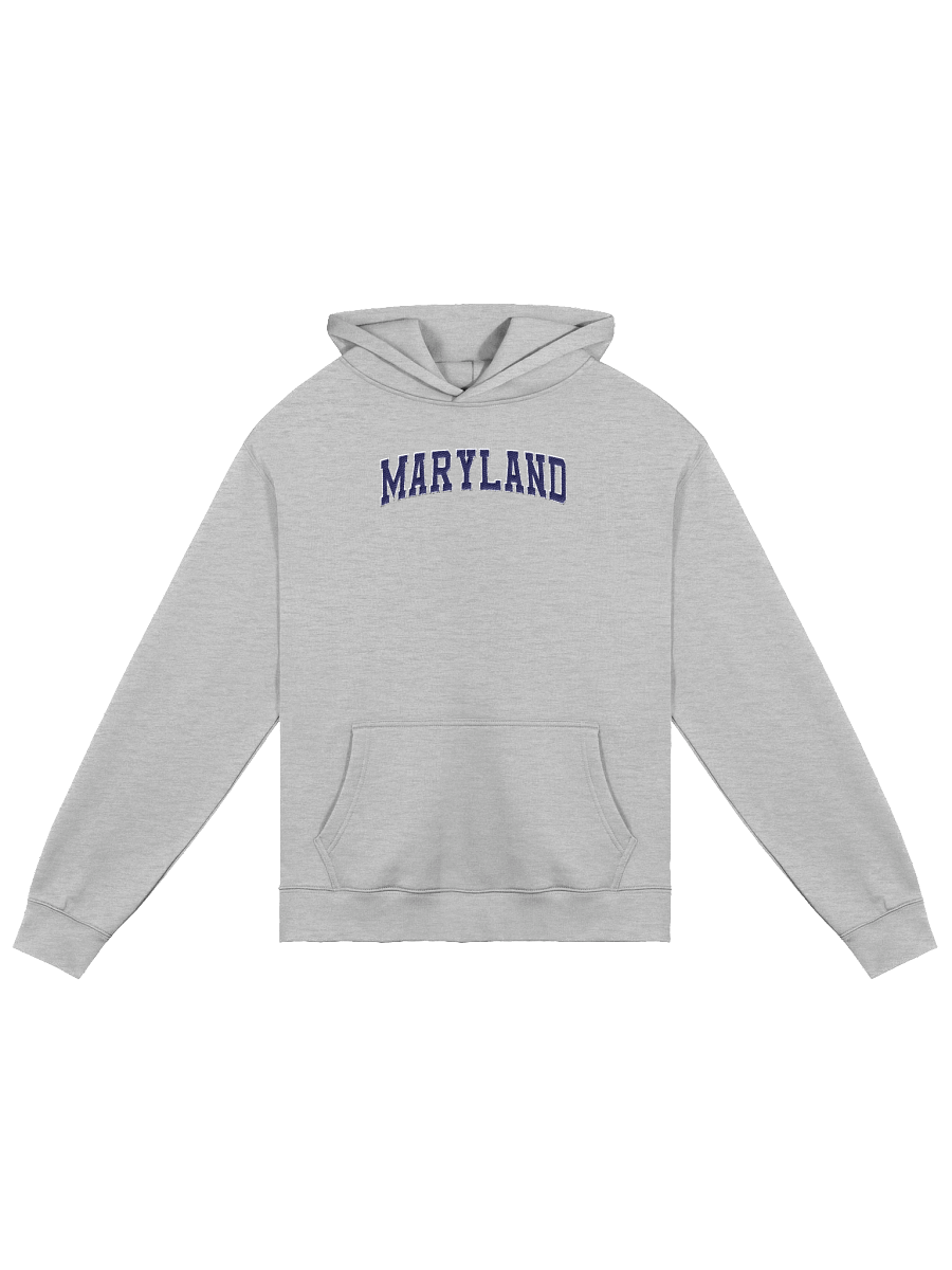 Maryland Vintage Stylish Embroidery Unisex Premium Oversized Hoodie product image (2)