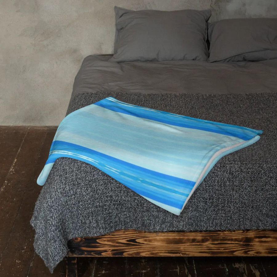 Serene Skyline Throw Blanket product image (11)