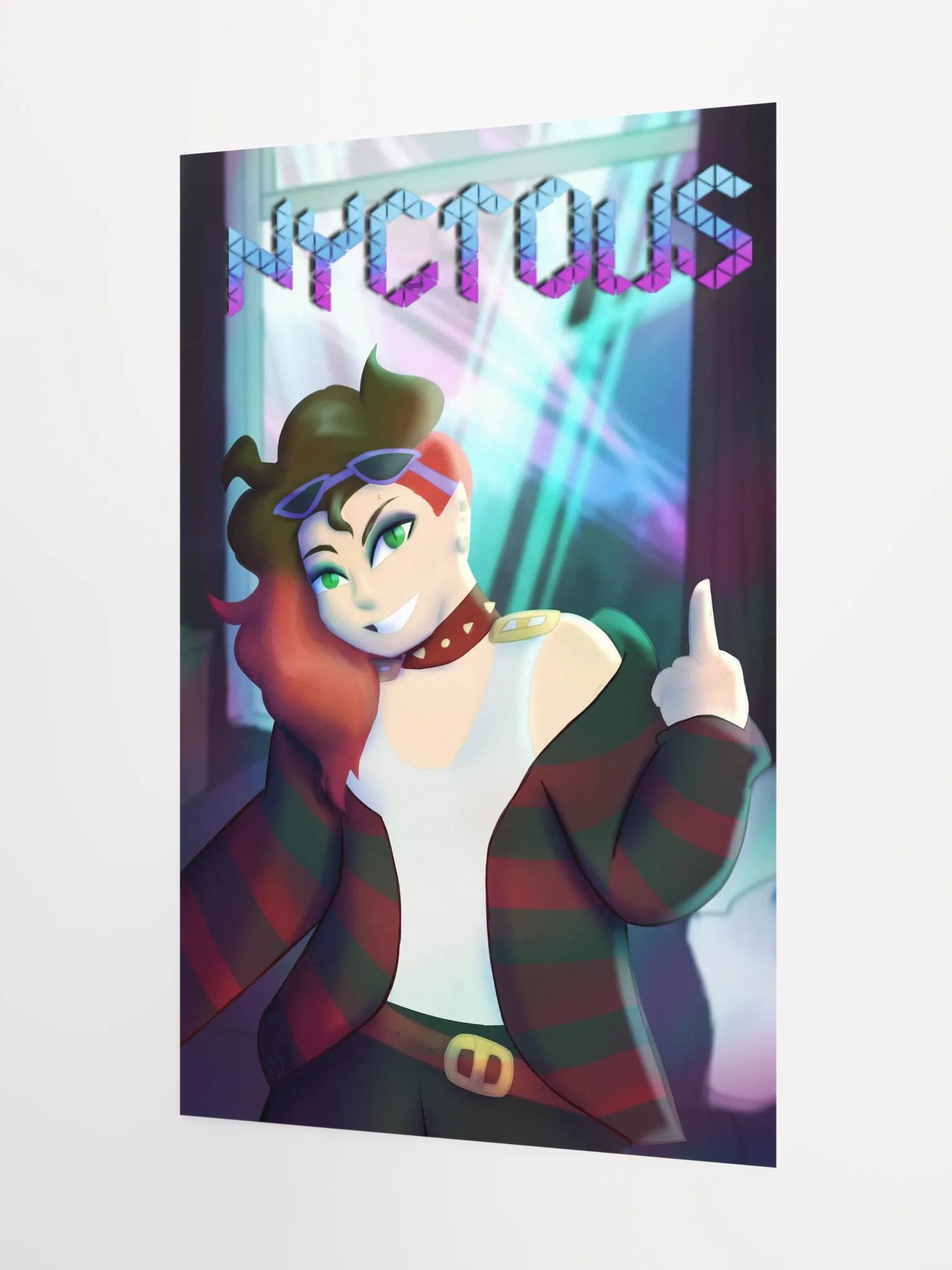 THE FIVE STAGES OF GRIEF BUT YOU'RE STILL ALIVE: Nyctous Oil Painted Poster product image (8)