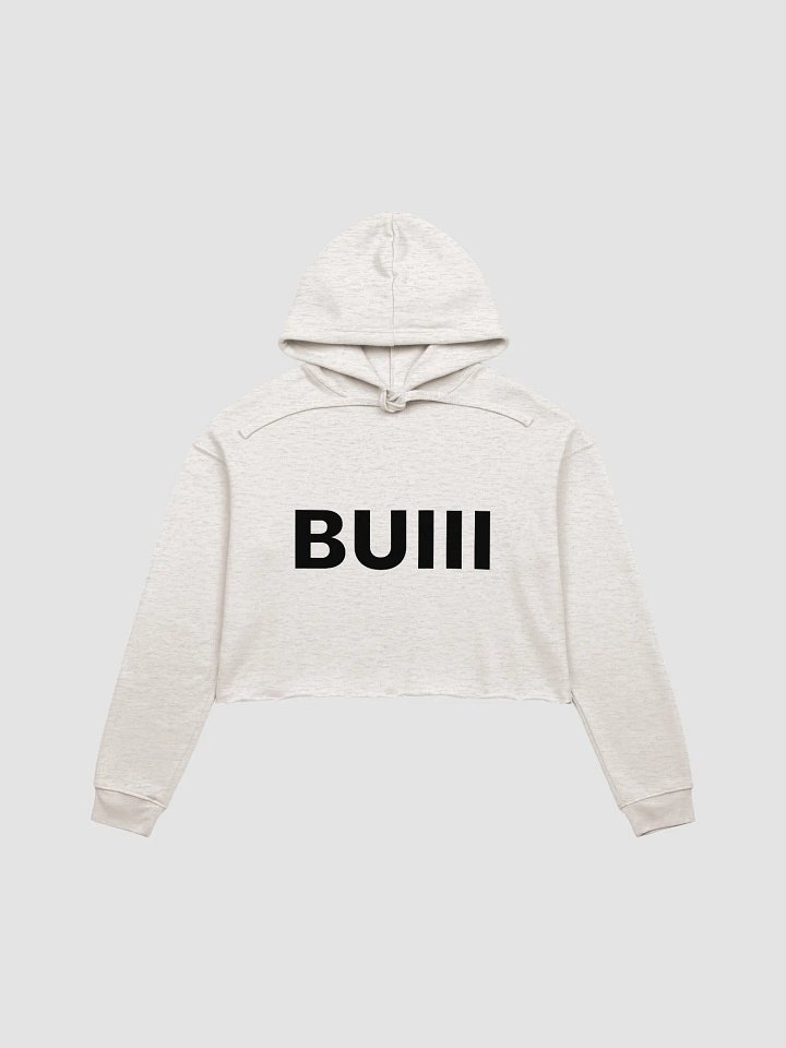 BUIII Originals Logo Fleece Crop Hoodie product image (1)
