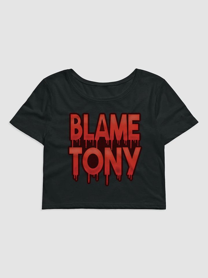 Blame Tony Cropped T-Shirt product image (1)