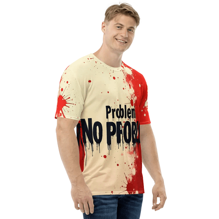 Problem? No Problem All-Over Print Tee product image (2)