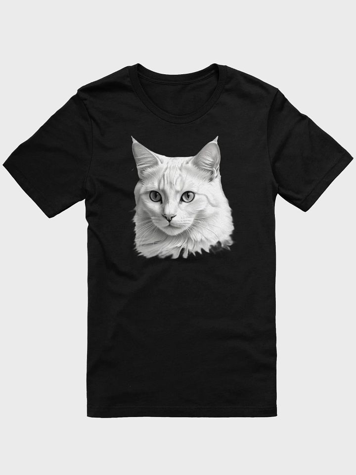 Elegant Cat Sketch Tee product image (3)