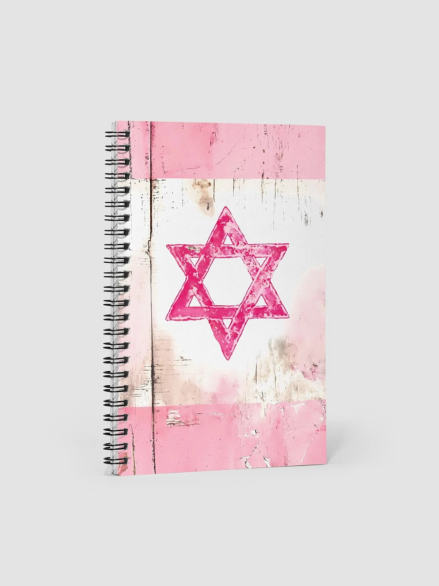 Pink Shabby Chic Star of David Notebook product image (1)