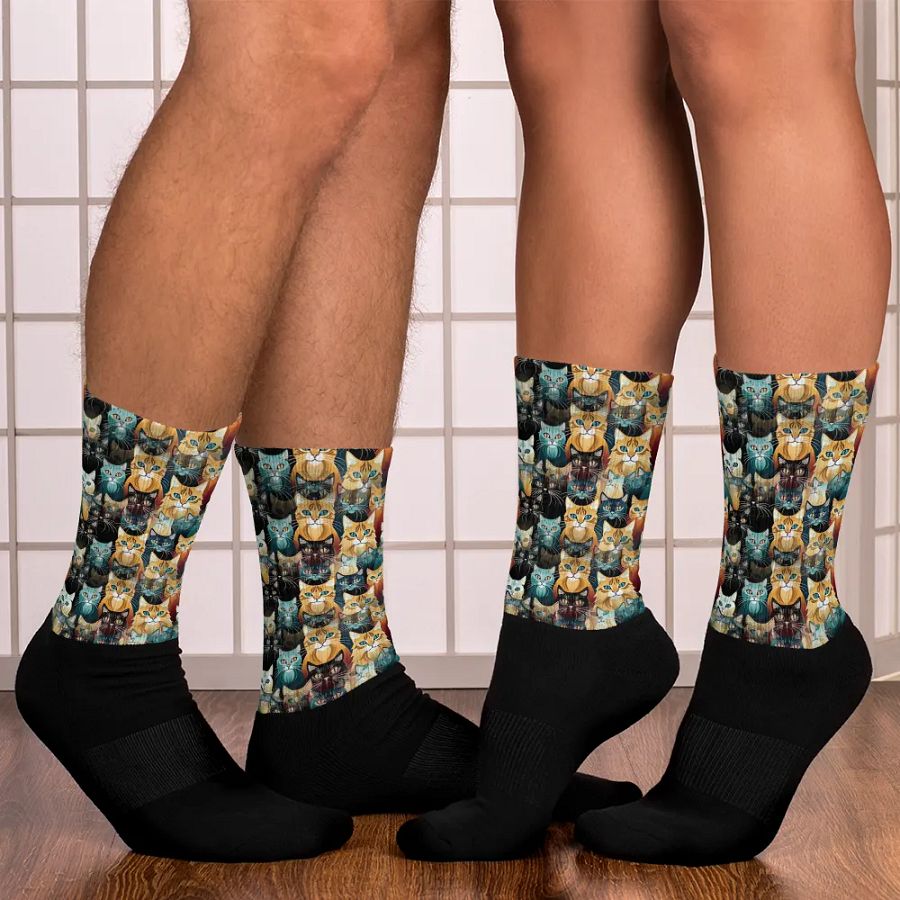 Katz Katz Katz Black Foot Socks product image (10)