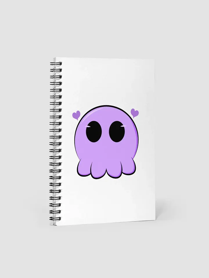 Scruffles Heart Spiral Notebook product image (2)