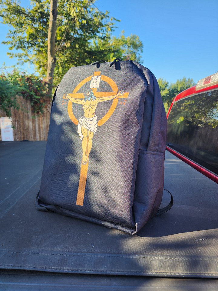 The Cross Is Beautiful Backpack product image (1)