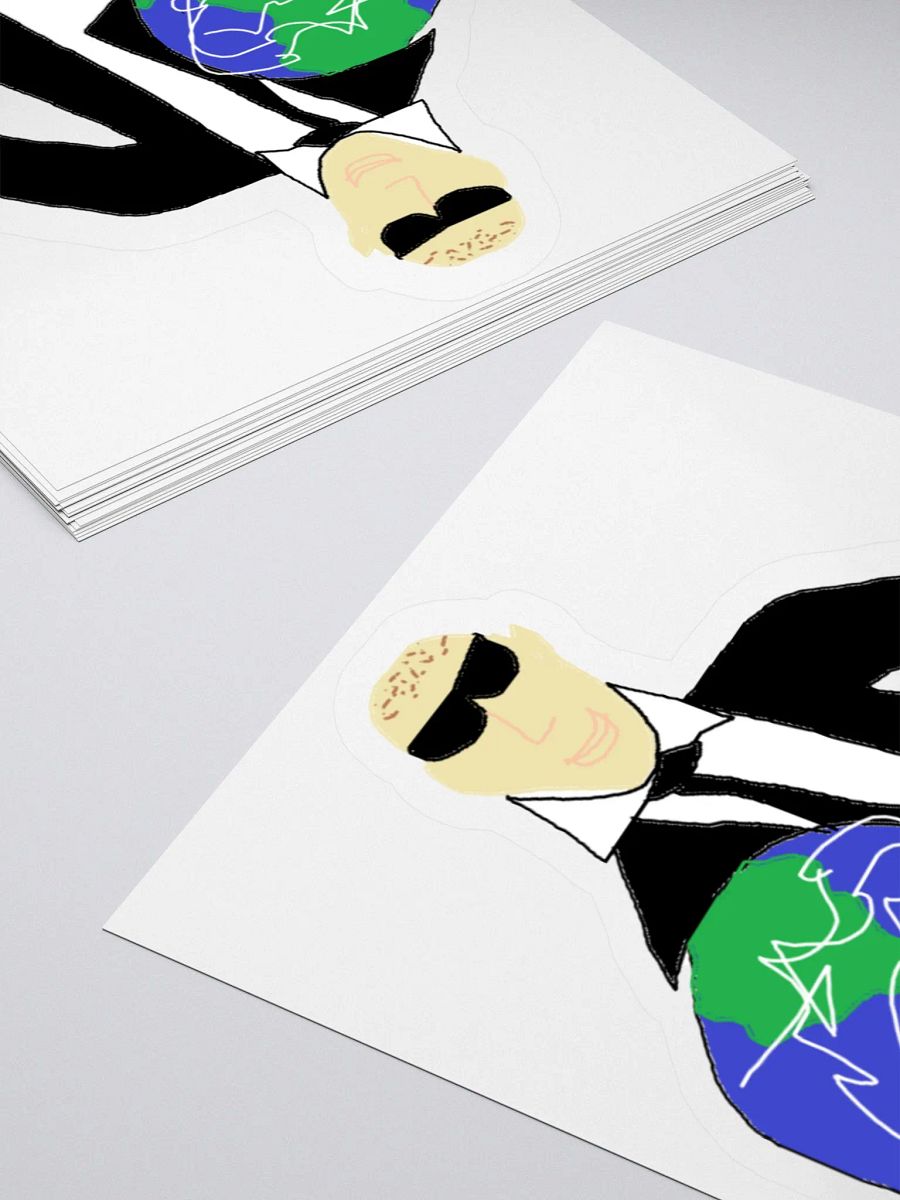 Mr. Worldwide Sticker product image (7)