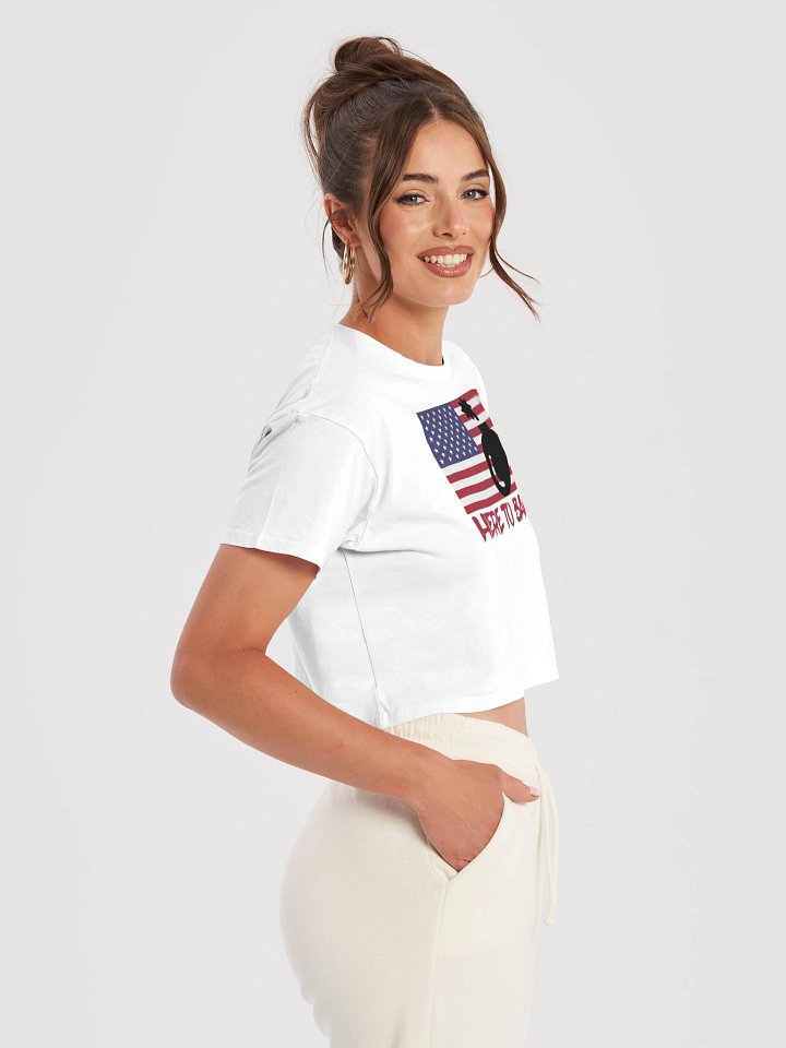 WOMENS HERE TO BANG Crop Top product image (1)