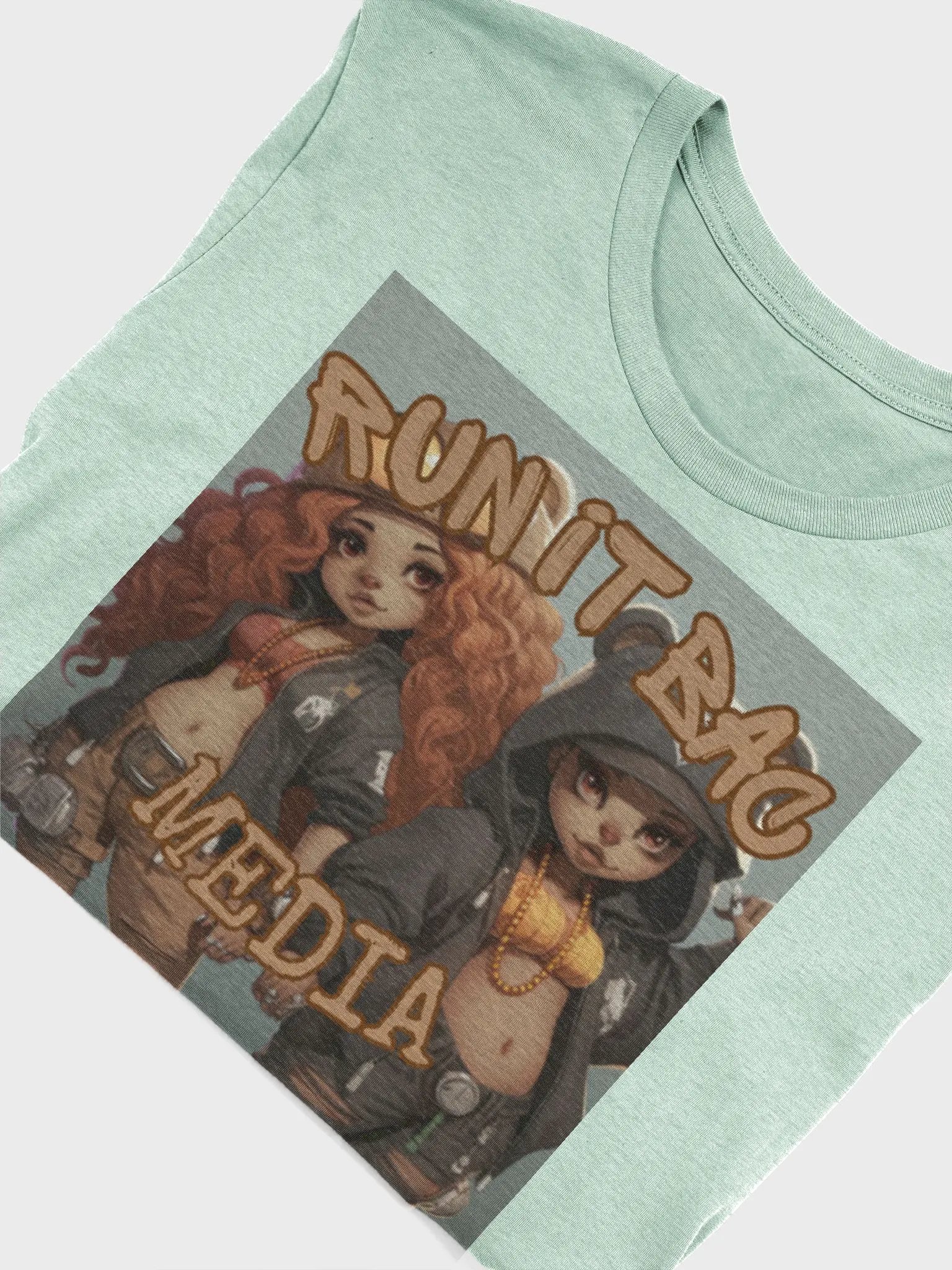 RUN It BAC Media Ladies T-Shirt product image (27)
