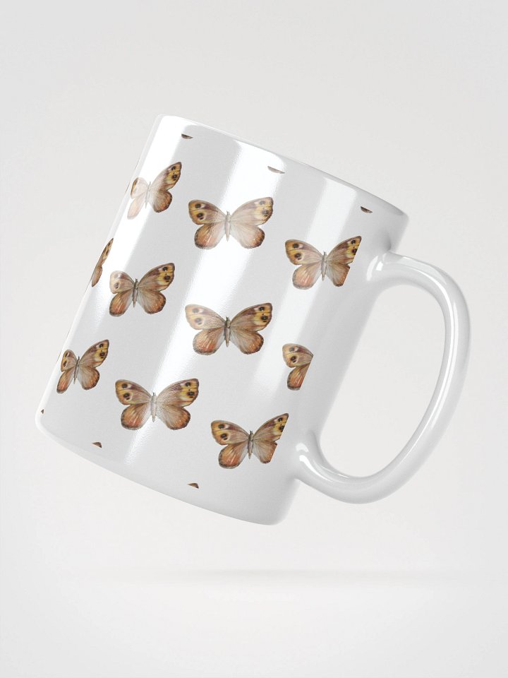 Butterfly Vision White - Glossy Mug product image (4)