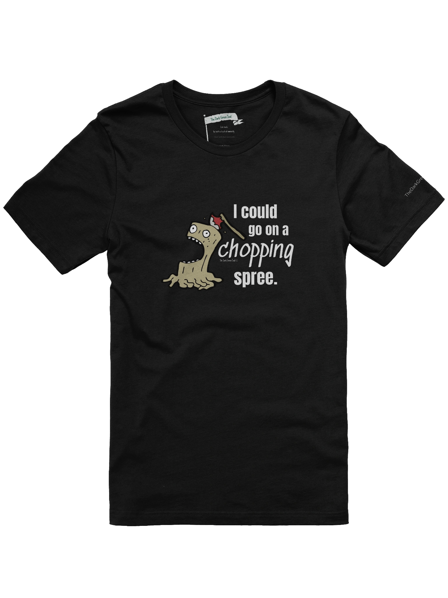 Chopping Spree White - Crewneck Tee product image (7)