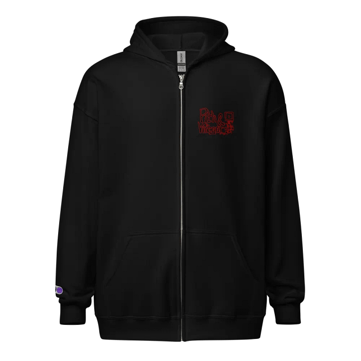 Anxiety is typing zip-up hoodie product image (1)