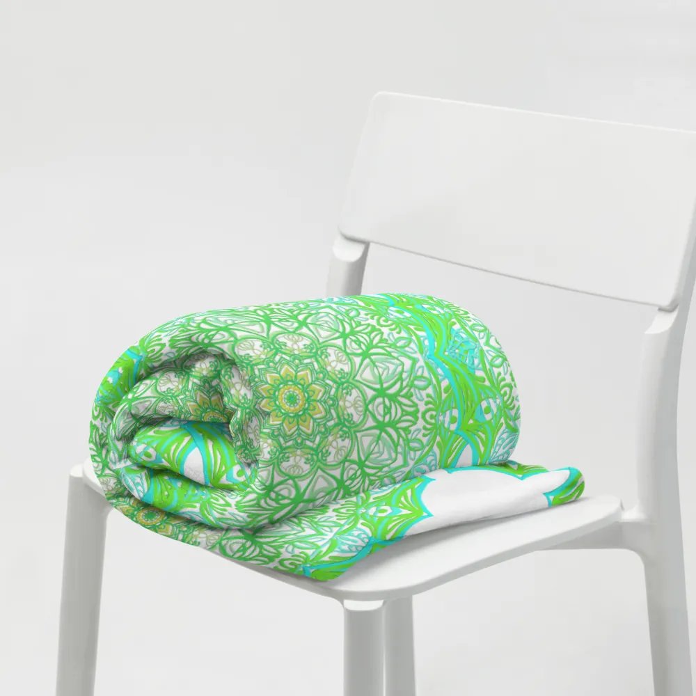 Mystic Garden Throw Blanket product image (9)