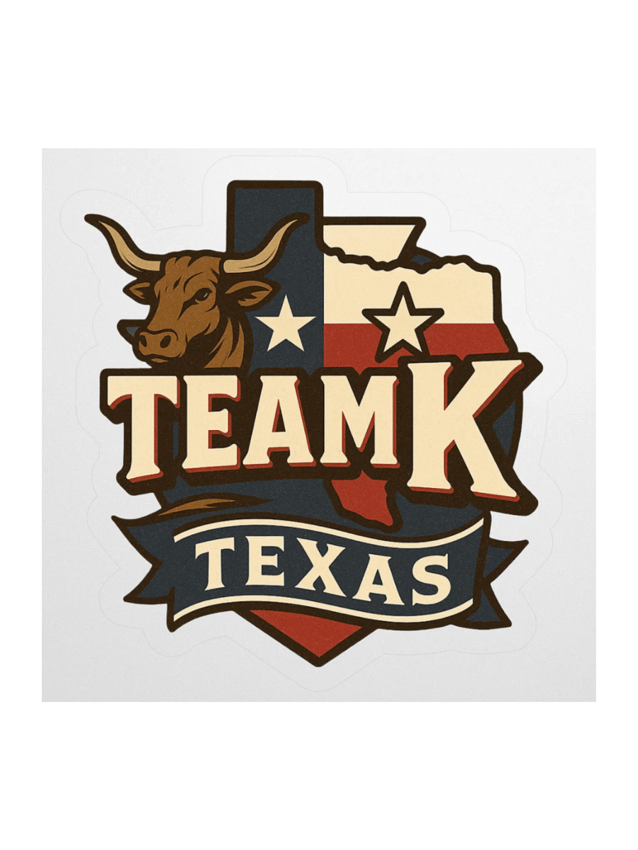 Team K Texas STICKERS product image (3)