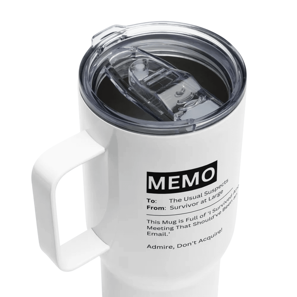 Office Meeting Survivor's Travel Mug product image (5)