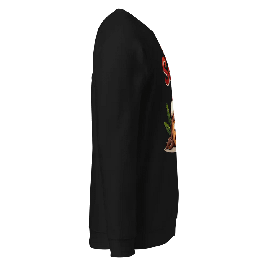 Yule Be Sorry - Festive Santa Hat Log Sweatshirt product image (9)