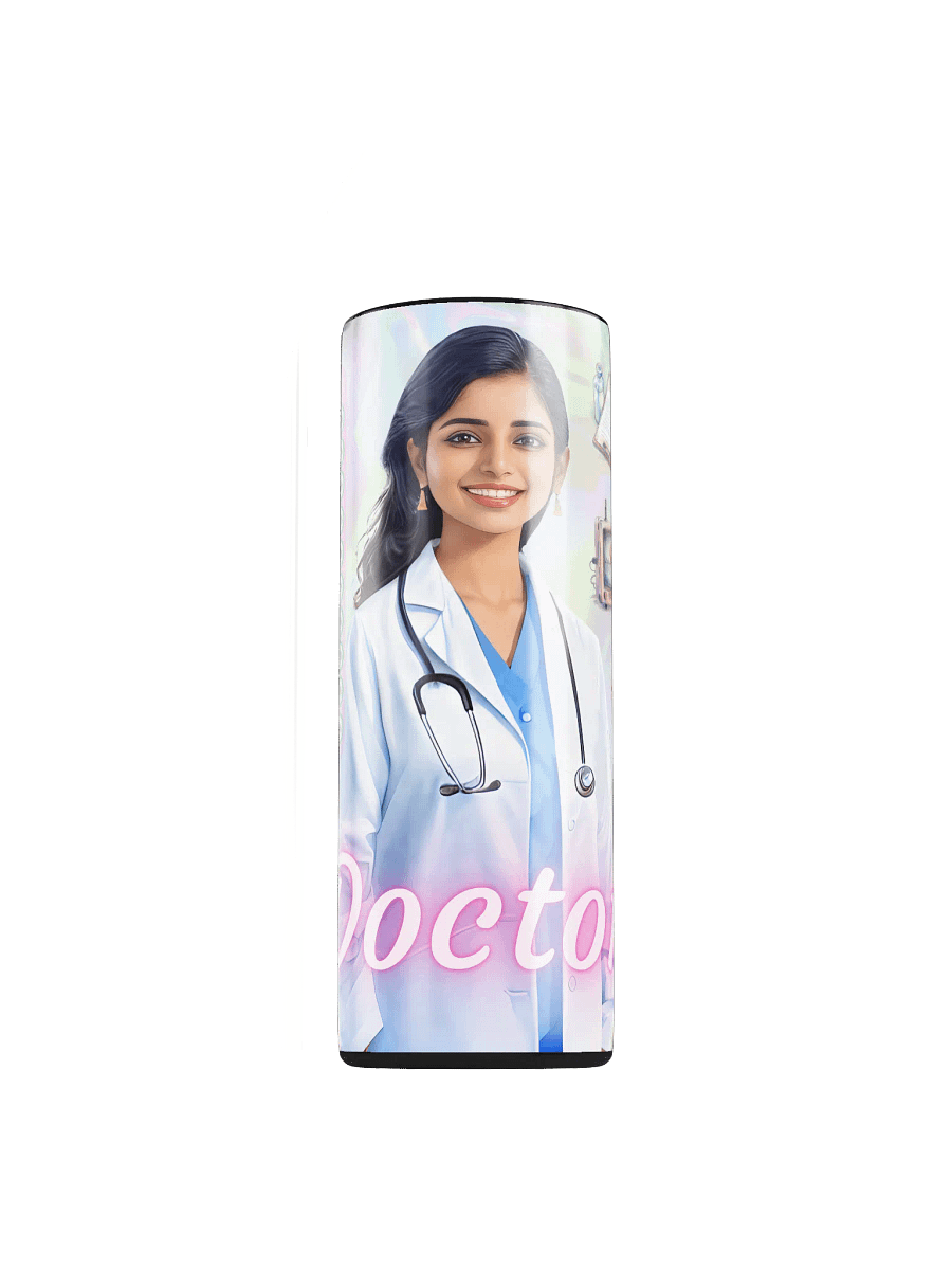 Indian Doctor 20 oz Skinny Stainless Steel Tumbler product image (1)
