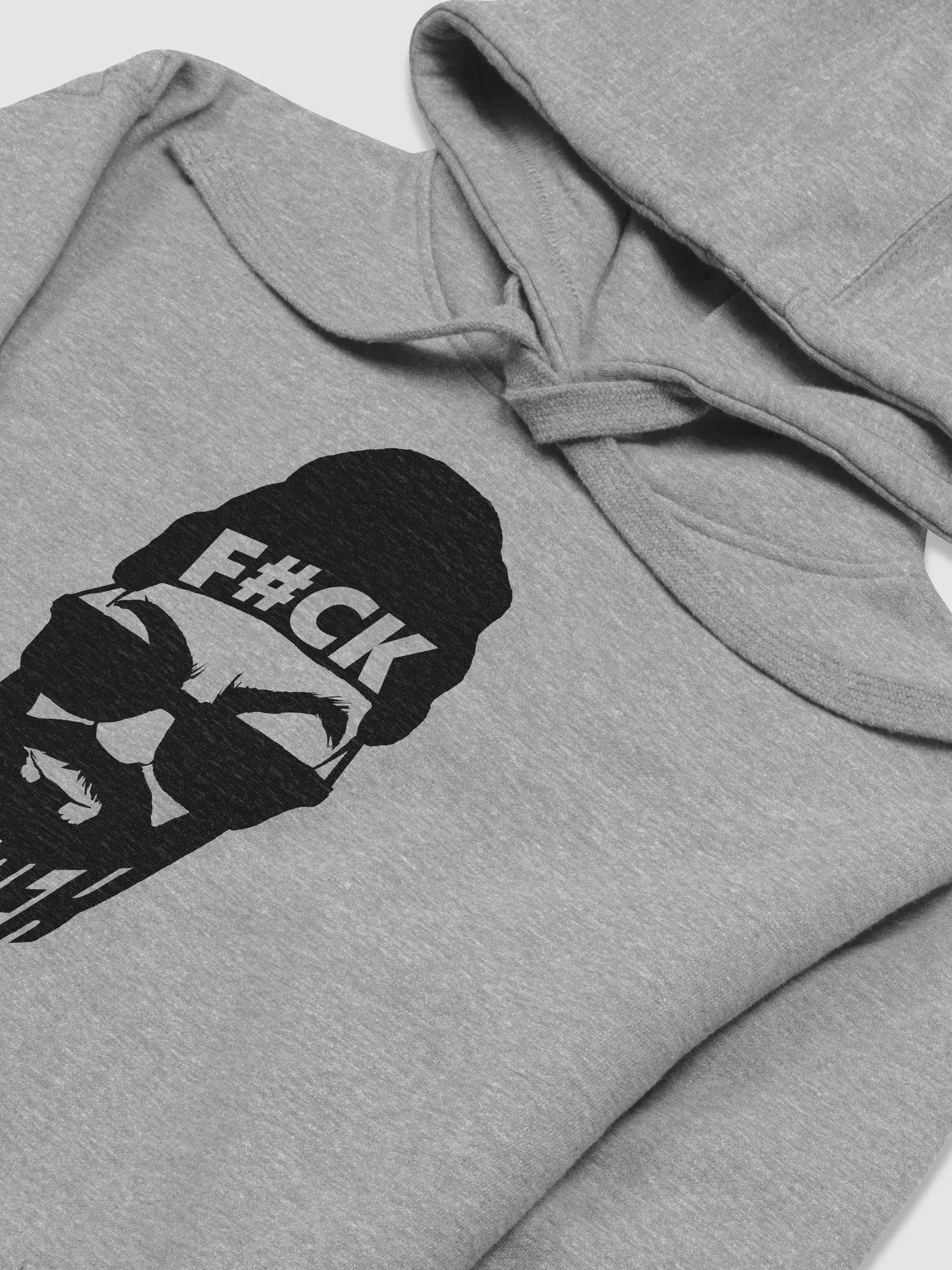 TheGrumpyBeard - F#CK CANCER - Unisex Premium Hoodie 