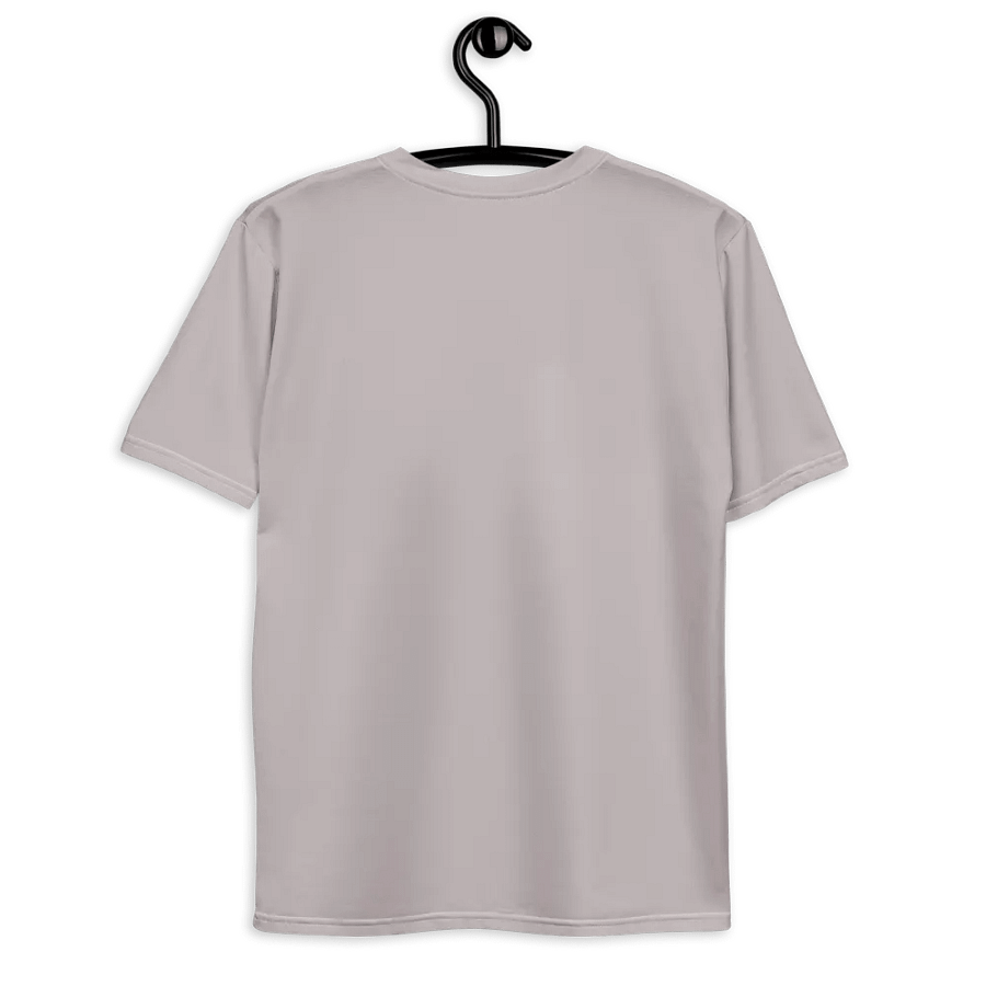 Plain Gray True Summer Men's Crewneck Polyester Heavyweight Premium T-Shirt by Treasure Pie product image (9)