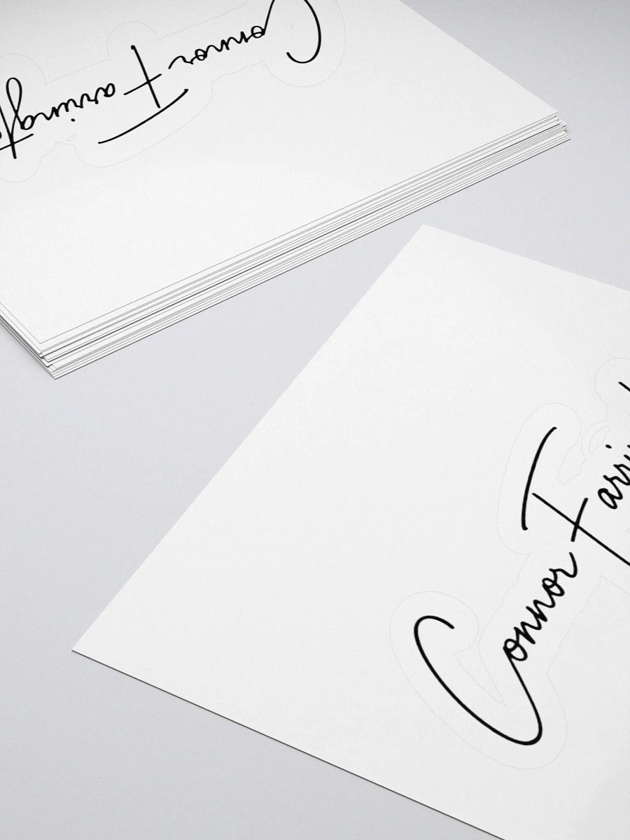 Signature Kiss Cut Stickers product image (11)