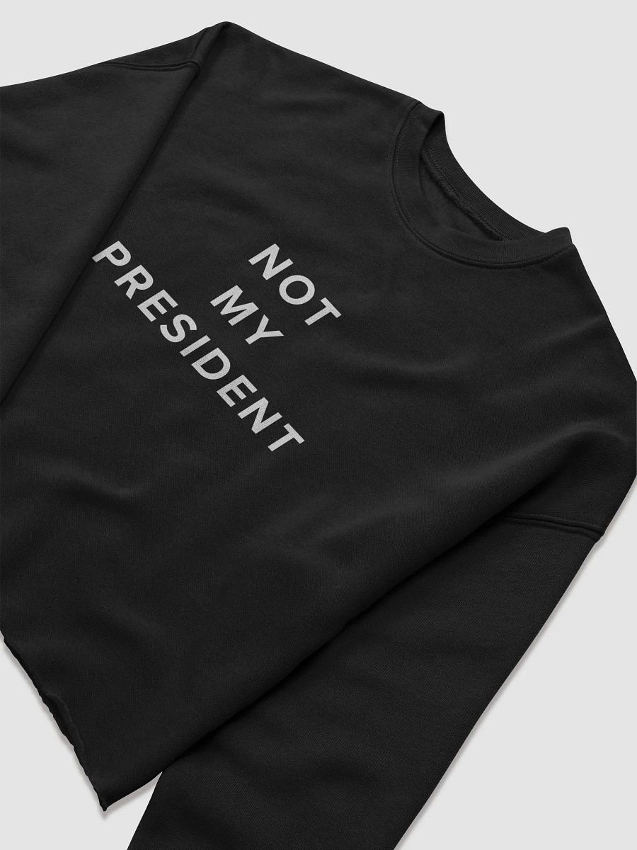 NOT MY PRESIDENT Women's Fleece Crop Sweatshirt product image (25)